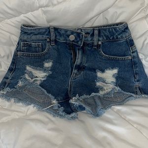 pacsun jean shorts size 22